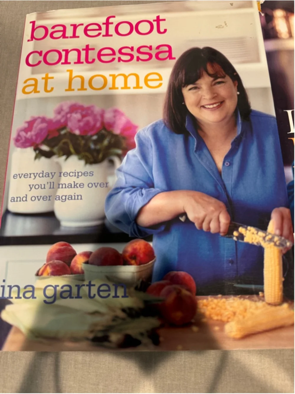 Ina Garten 2 Cookbooks Barefoot Contessa At Home & Family Style Hardcover